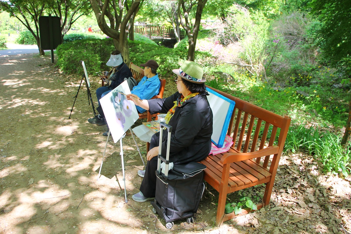 제16회 모란꽃 초대작가 현지사생 (04/24~04/26)