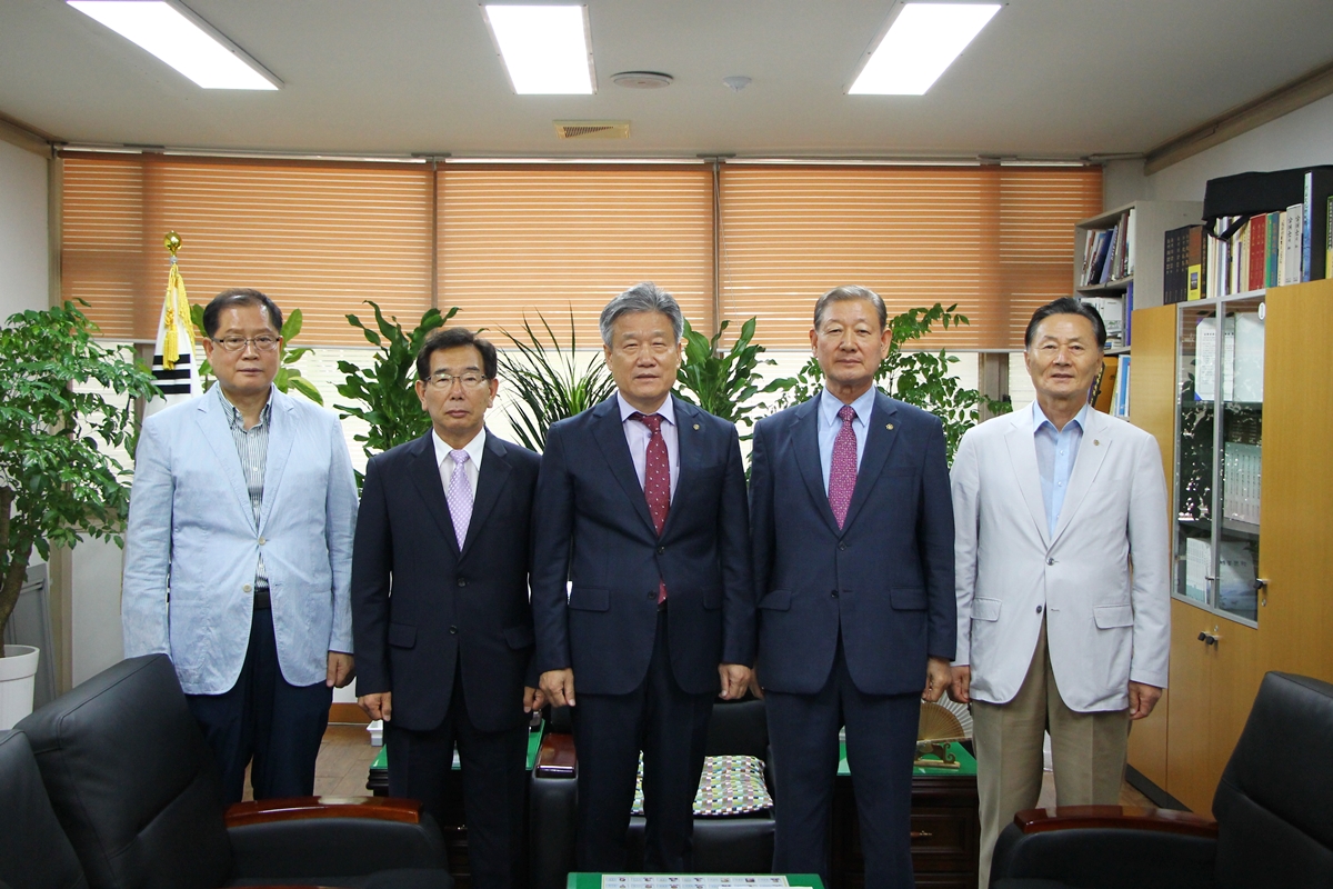 경북 상주문화원 임원진 방문